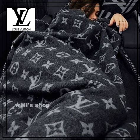 louis vuitton throw blanket|louis vuitton monogram eclipse blanket.